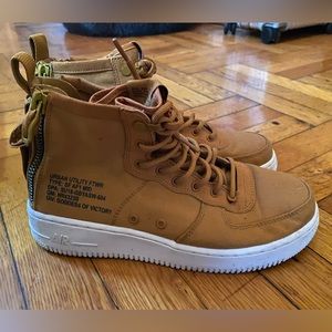 NIKE || Air Force 1 || Special Edition Cognac Color || Size 38.5